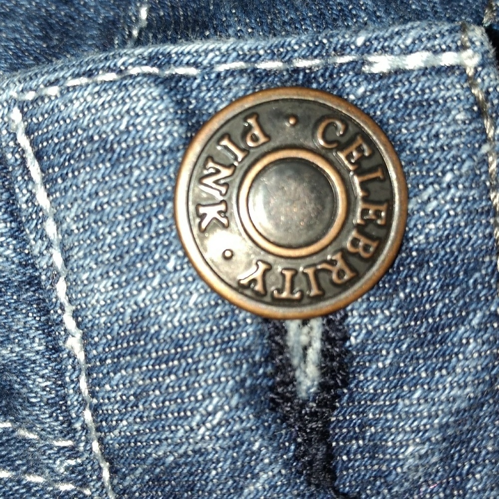 Celebrity Pink Jean Shorts - Picture 4 of 5